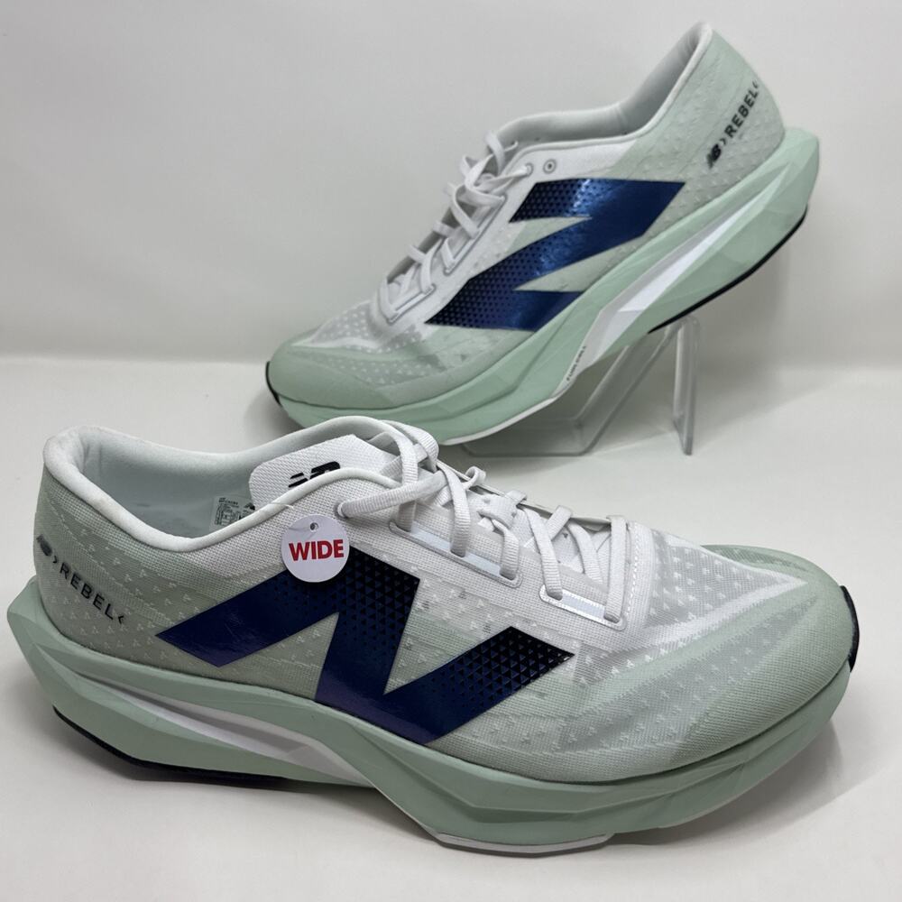 New Balance FuelCell Rebel v4 Mens 16 Clay Ash Running Shoes MFCXCE4